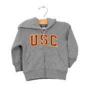 USC Trojan Basics Infant Full-Zip Fleece Hoodie
